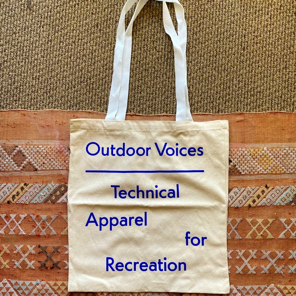 Outdoor Voices tote NWOT